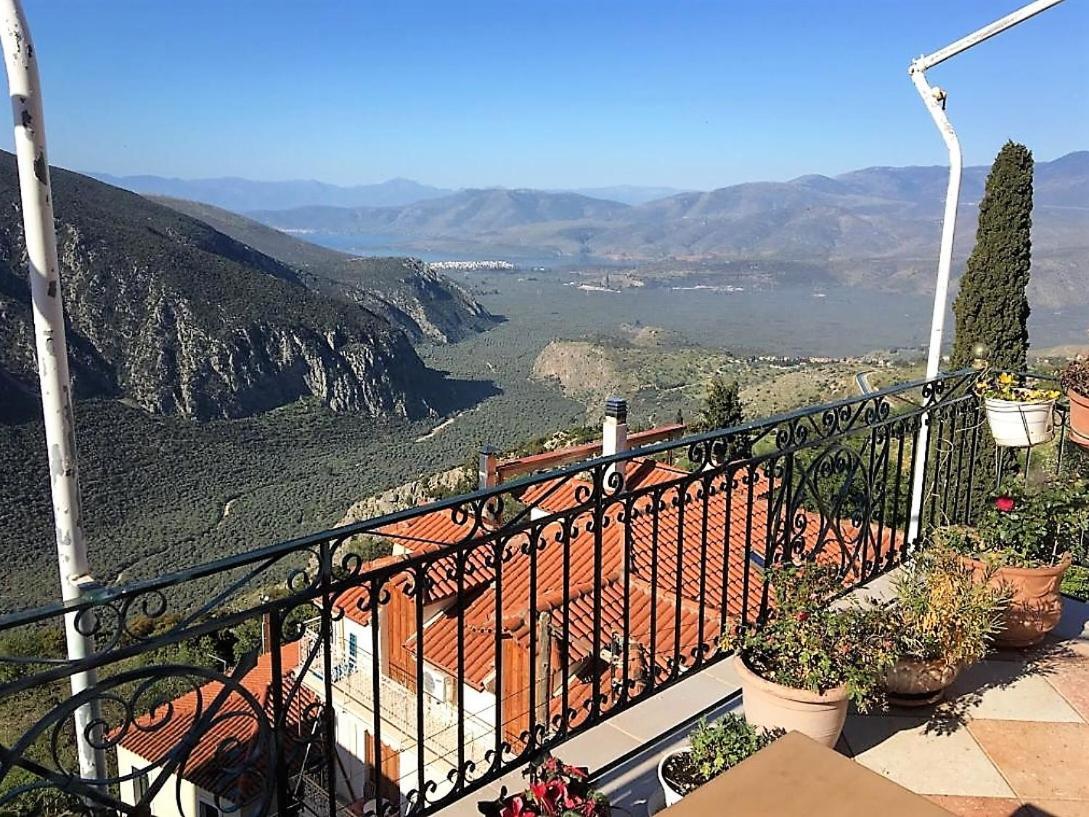 Delphi Aiolos Center Hotel Panoramic View&Yoga Harmony Hotel&Rooms Exterior photo